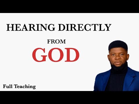 Prophet Shedrack A.O: How to Hear from God in prayer