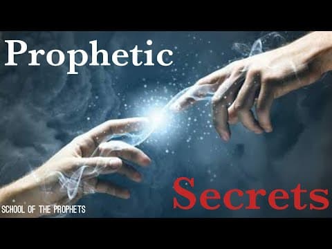 Prophetic Secrets #2 |Operating in the Prophetic|